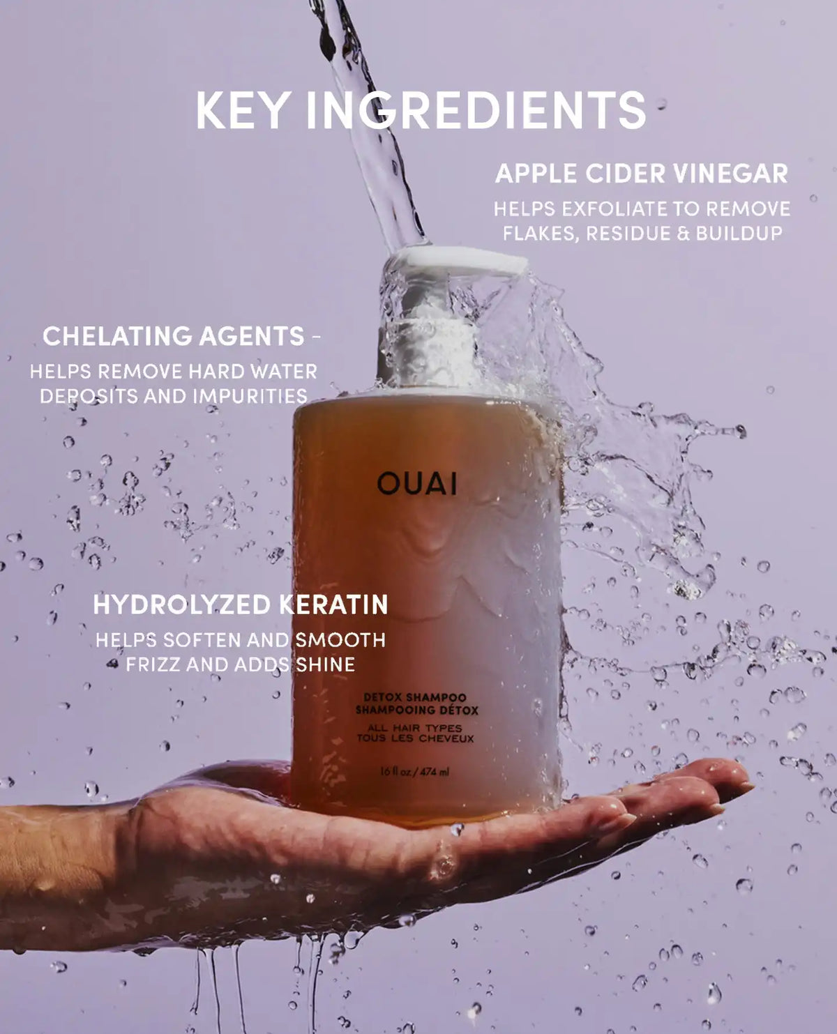 Detox Clarifying Hair Shampoo - Jumbo